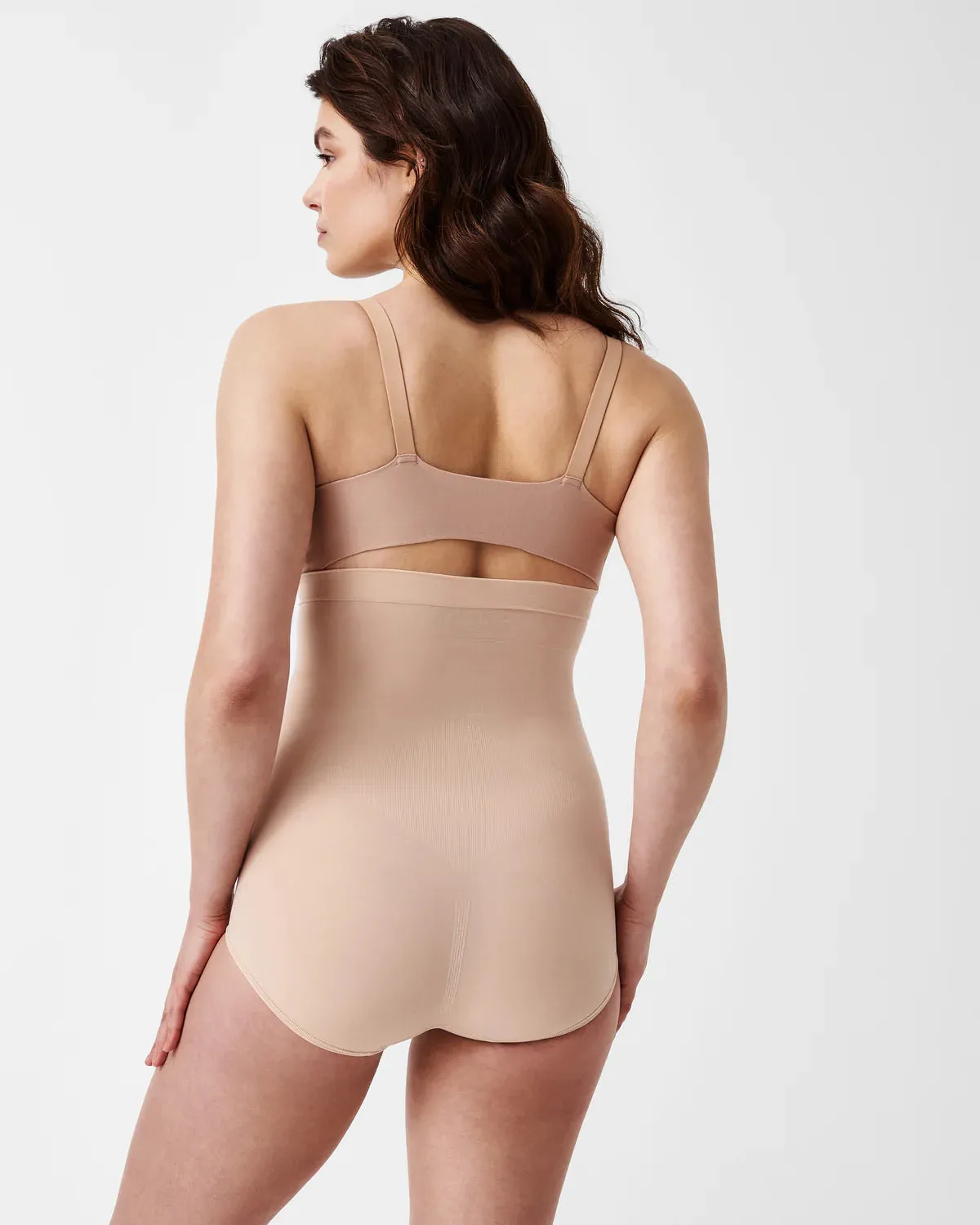 Spanx High-Waisted Brief Soft Nude