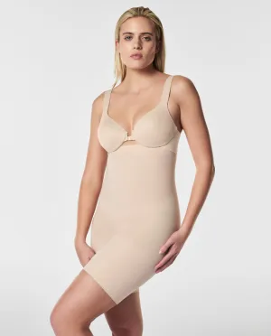 Spanx High-Waisted Mid-Thigh Short Soft Nude