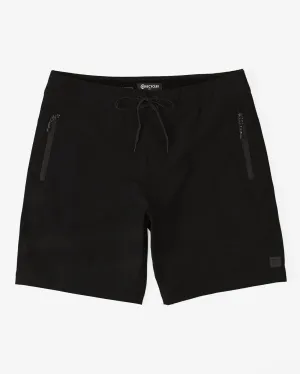 Surftrek Lo Tide 18" Boardshorts - Black