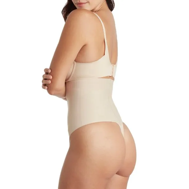 TC STYLE-4734 FINE INTIMATES SLEEK ESSENTIALS CONTROL HIGH-WAIST THONG