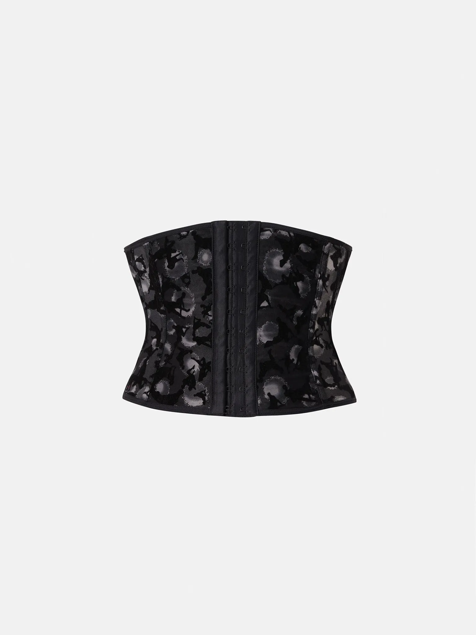 Waist Trainer Black Leopard Print