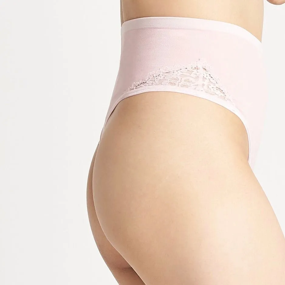 Yummie - Lace Insert Light Shaping Thong - More Colors