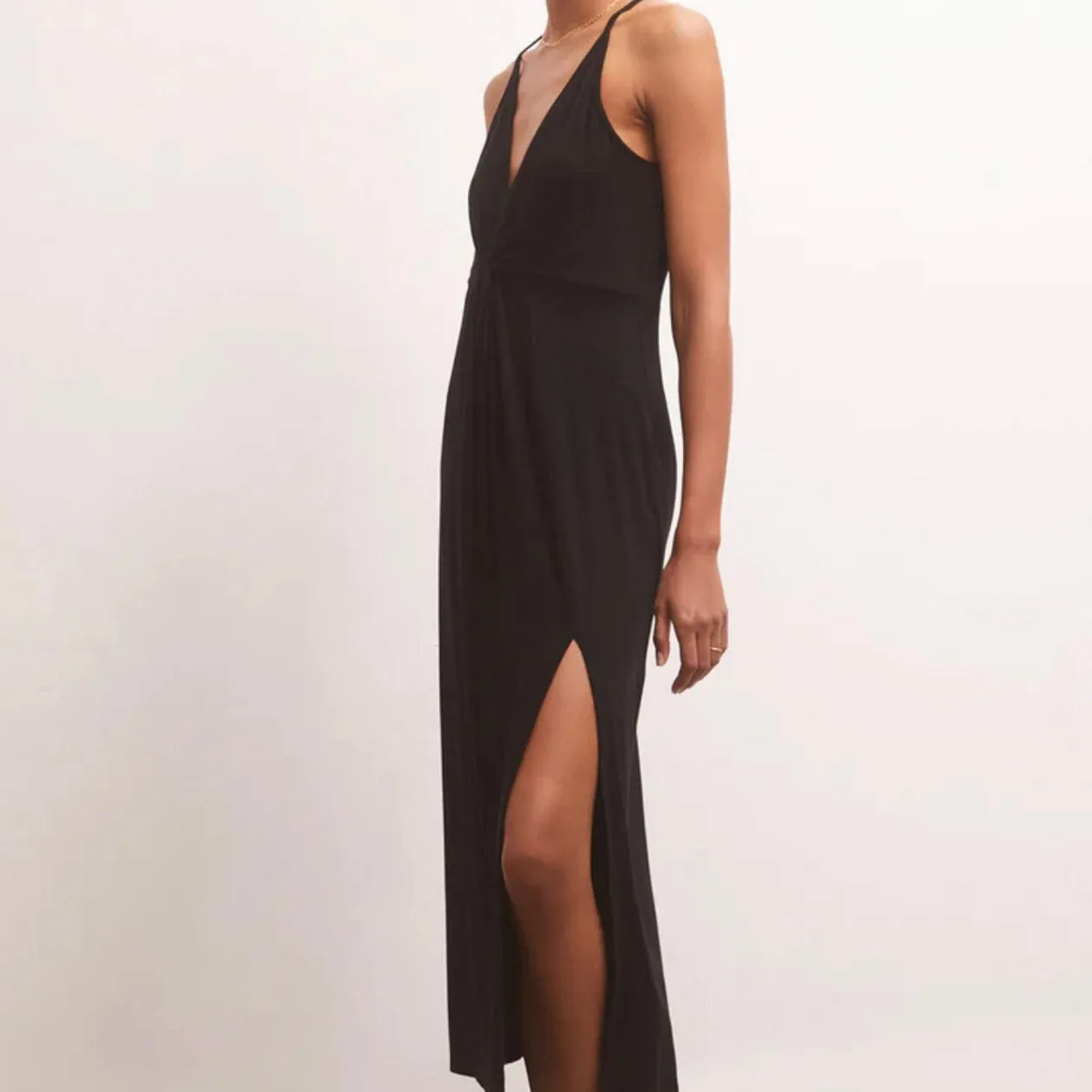 Z Supply Ronda Twist Dress (Black)